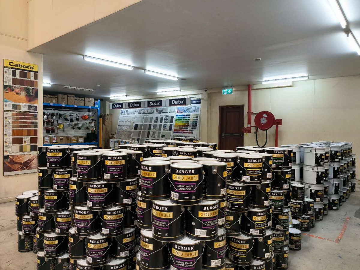 Berger trade paints